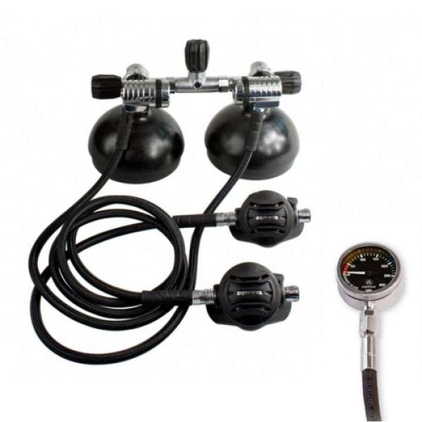 Apeks TEK3 SET + DRUCKMESSER - Atemregler